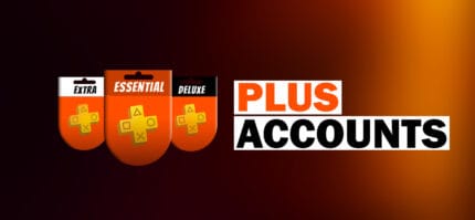 PlayStation Plus Essential, Extra, and Deluxe membership cards
